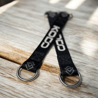 Kodo Link Straps designed for use with our Gi Grips, XL Grips and any of your standard Cable Attachments. Perfect for Home Gyms and Gym Workouts. 