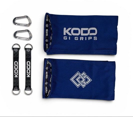Judo and BJJ grip trainer Gi Sleeves and carabiners