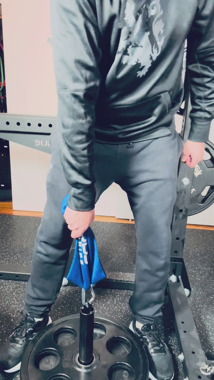 Kodo Gi Grip Cable Attachment exercise example for martial arts and home gym. 